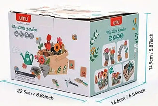 Set Micul Florist – Joc de rol Educativ din lemn, 30 piese pentru copii
