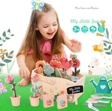 Set Micul Florist – Joc de rol Educativ din lemn, 30 piese pentru copii