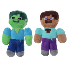 Set 2 Jucarii Minecraft, Steve si Zombie de Plus