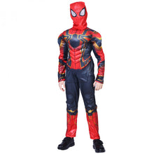Costum Halloween de Copii, Iron SpiderMan cu Muschi