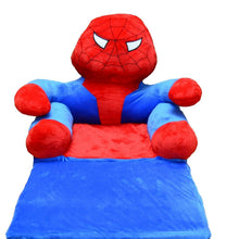 Fotoliu Extensibil de Pluș pentru Copii, Supererou Spider-Man, Omul Păianjen, 80cm.
