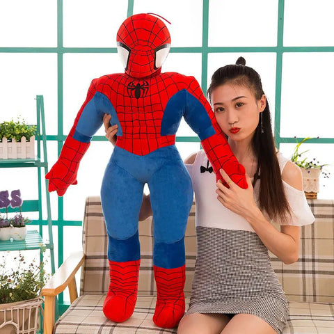 Jucarie de Plus Spiderman, Omul Paianjan, Gigant 80cm.