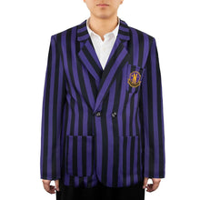 Sacou si Fusta de Halloween pentru copii, Unisex, Wednesday Scoala Nevermore Academy